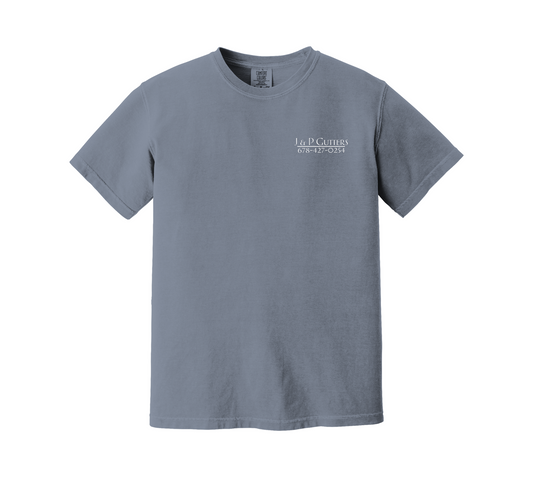 Custom Business T-Shirt Front Pocket and Full Back Logo (Short Sleeves)